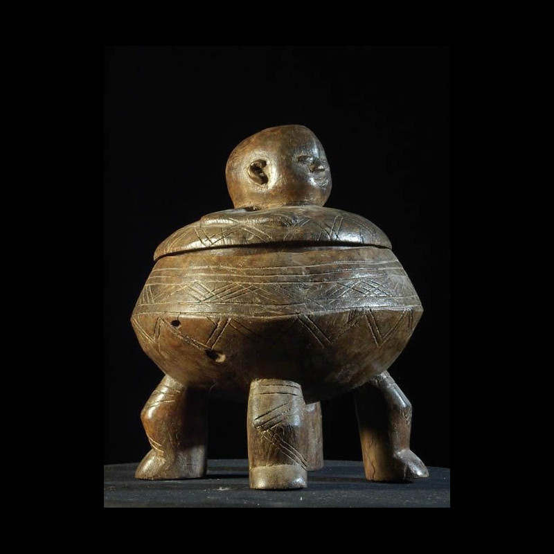 Pot en bois - Ethnie Lobi - Burkina Faso