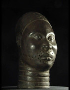 Tete Oba Bronze Ife - Bini Edo - Benin - Bronzes Africains