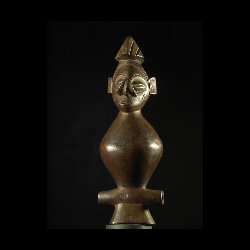 Sifflet en bois - Yaka - RDC Zaire - Aerophones