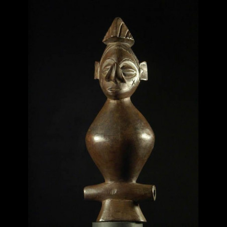 Sifflet en bois - Yaka - RDC Zaire - Aerophones