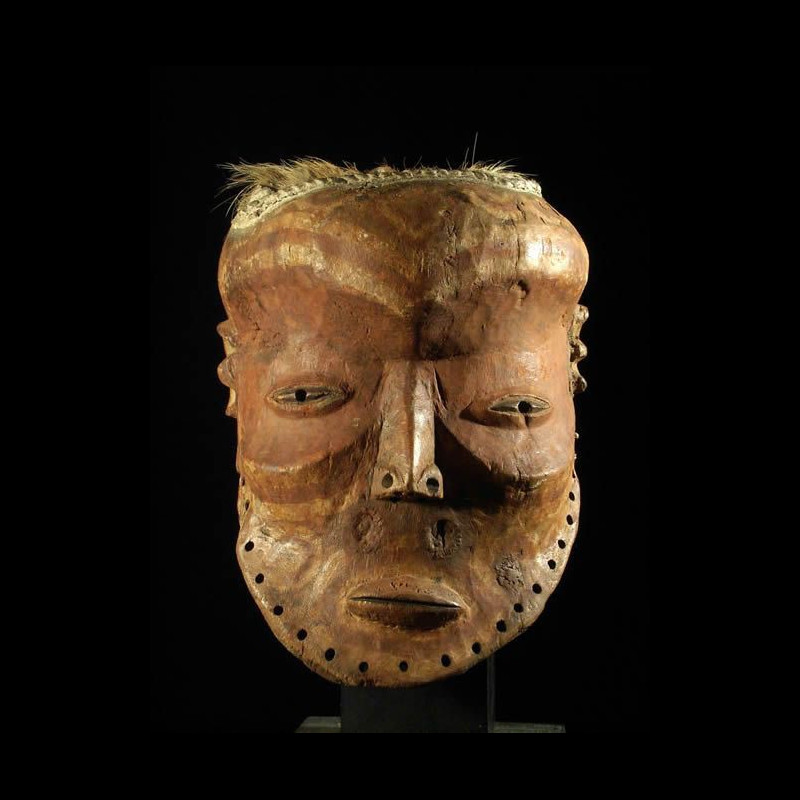 Masque ancien - Lulua / Luluwa - RDC Zaire - Masques africains