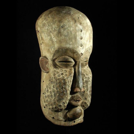 Masque initiatique Mukanda Kakungu - Suku - RDC Zaire