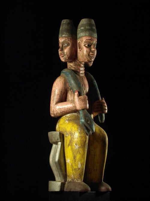 Statuette Vaudou Culte Mami Wata - Ewe - Benin - Culte Vaudou