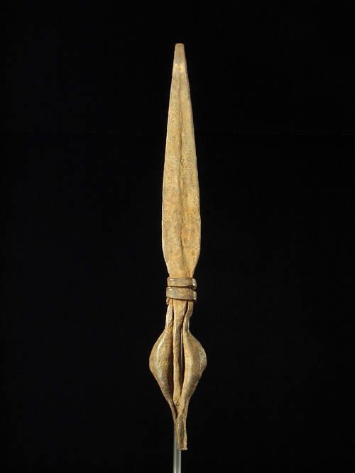 Monnaie primitive Dague en fer noir - Kapsiki - Cameroun