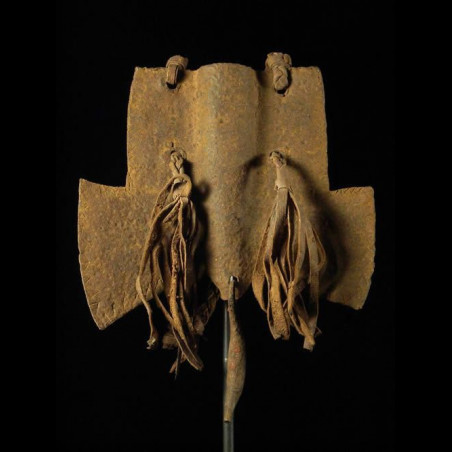 Monnaie primitive cache sexe fer noir - Fulani / Peuhl - Camerou