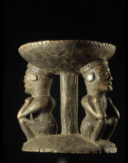Tabouret Janiforme - Chokwe - Angola - Sieges Africains