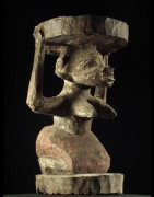 Tabouret Yoruba Polychrome - Yoruba - Nigeria - Sieges