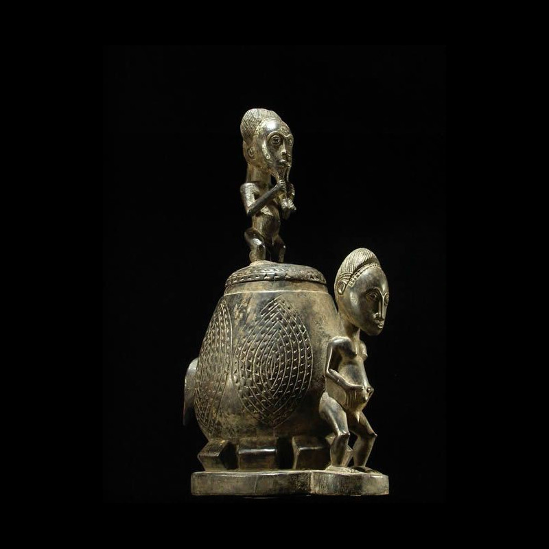 Boite oracle a souris - Baoule - Côte d'Ivoire - Oracles Africains