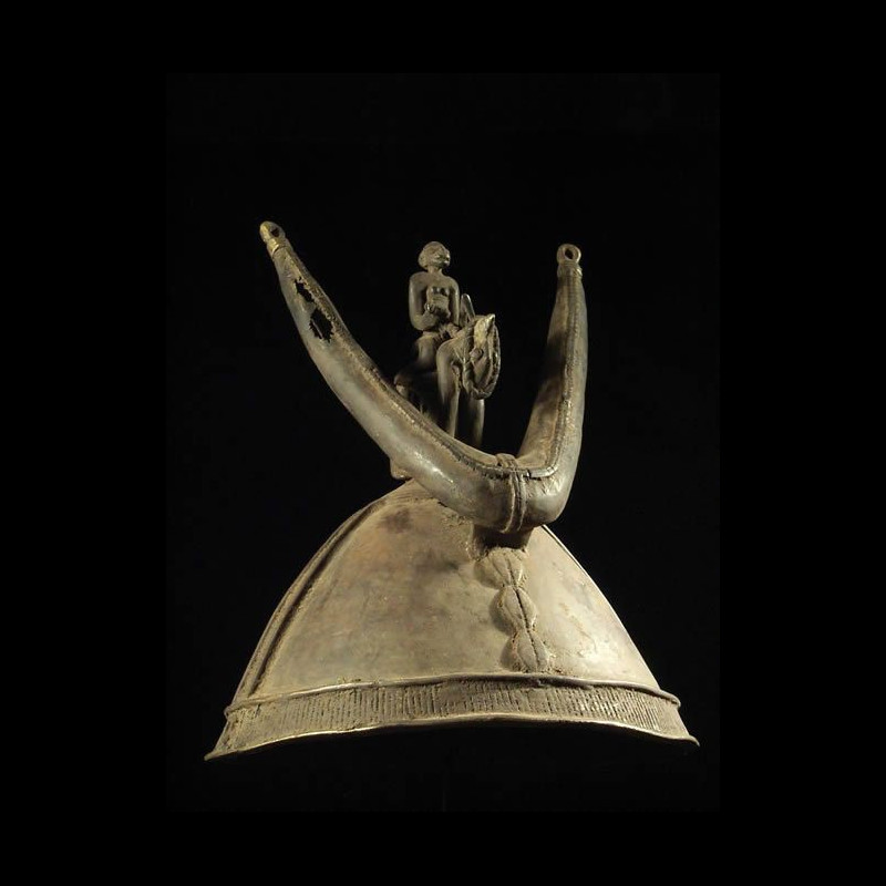 Casque bronze - Dogon - Mali - Bronzes Dogon
