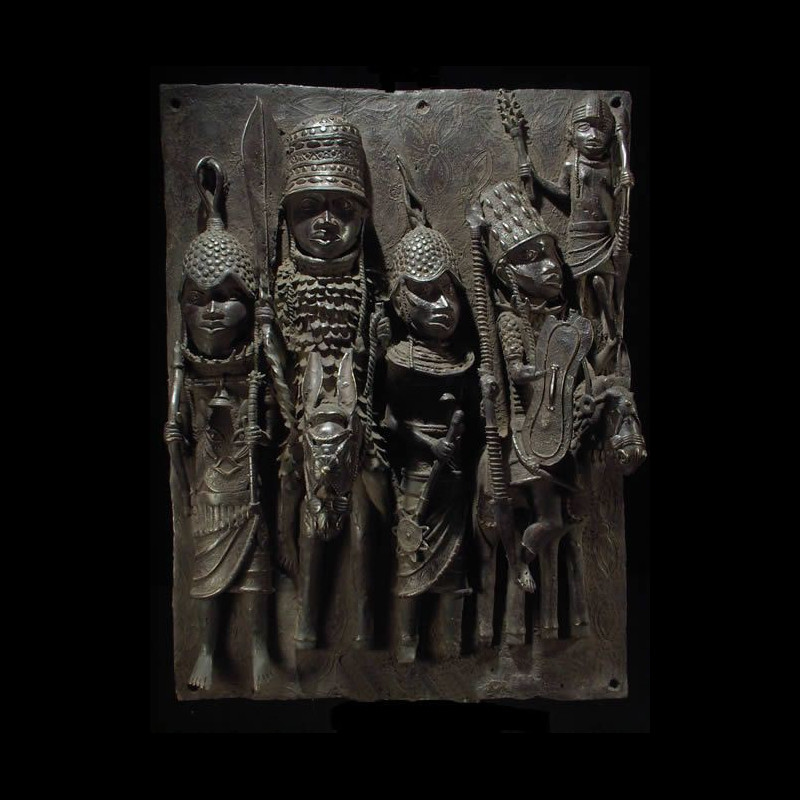 Plaques de palais - Nigeria - BIni Edo - Bronze cire perdue