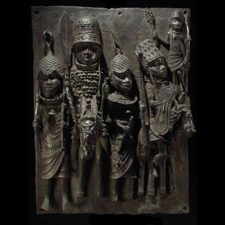 Plaques de palais - Nigeria - BIni Edo - Bronze cire perdue