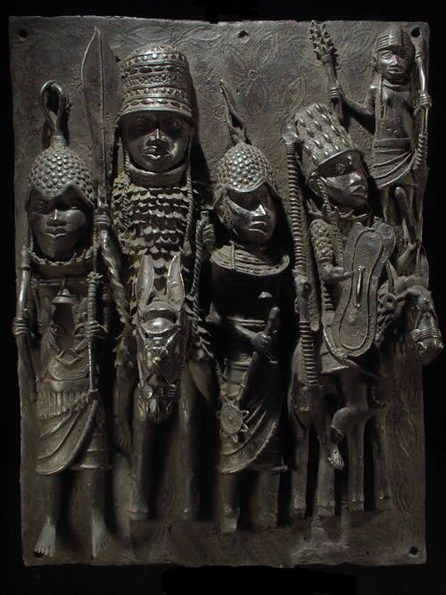 Plaques de palais - Nigeria - BIni Edo - Bronze cire perdue