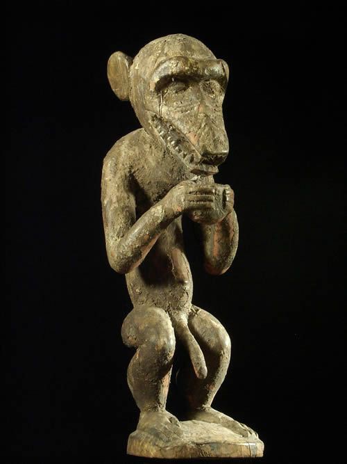 Singe M Botumbo - Baoule - Cote d’Ivoire - Statuaire africaine