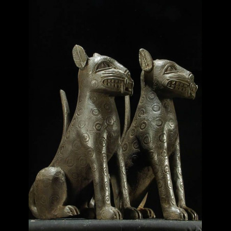 Leopards Royaux - Bini Edo - Benin - Bronzes du Benin