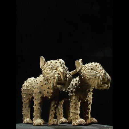 Leopards Royaux - Bini Edo - Benin - Bronzes du Benin