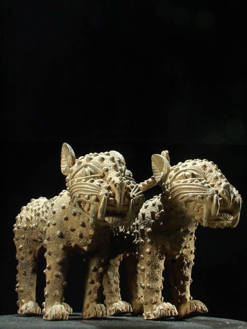 Leopards Royaux - Bini Edo - Benin - Bronzes du Benin