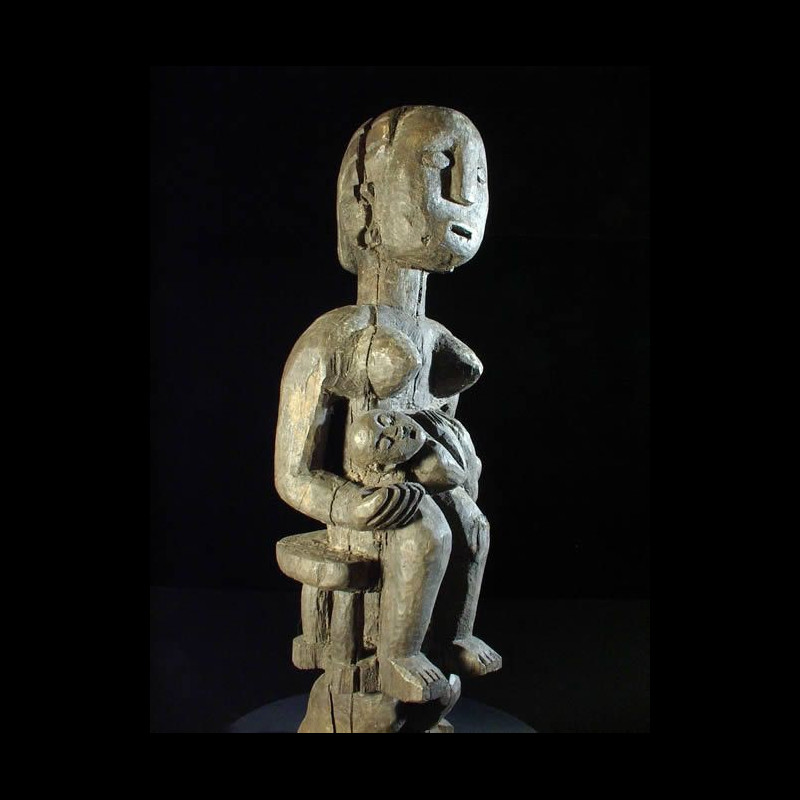 Fetiche Femme et son enfant - Ada Ewe - Togo - Maternite