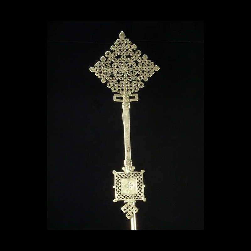 Croix personnelle Copte Maskal sans socle - Oromo / Amhara