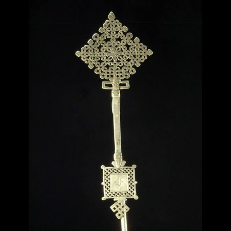 Croix personnelle Copte Maskal sans socle - Oromo / Amhara