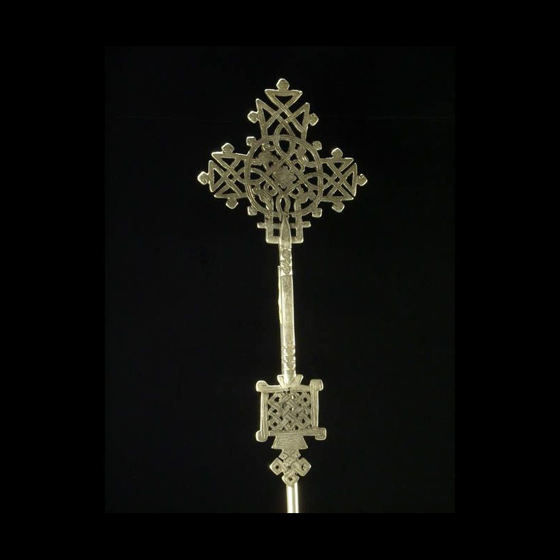Croix personnelle Copte Maskal sans socle - Oromo / Amhara