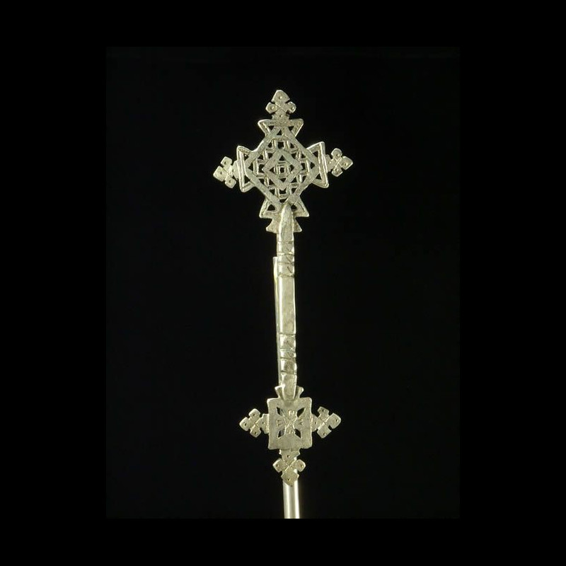 Croix personnelle Copte Maskal sans socle - Oromo / Amhara