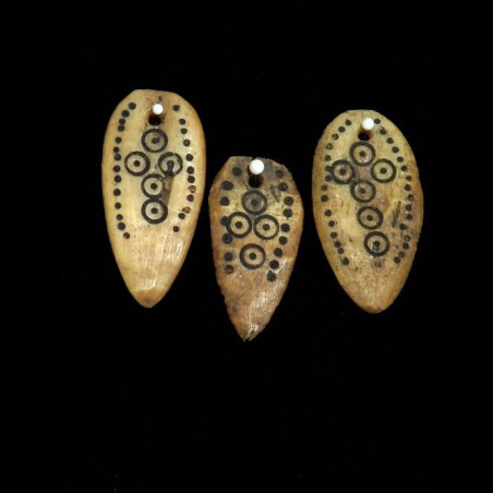 Pendentifs os de chameau - Sidamo - Ethiopie - Colliers ethnique