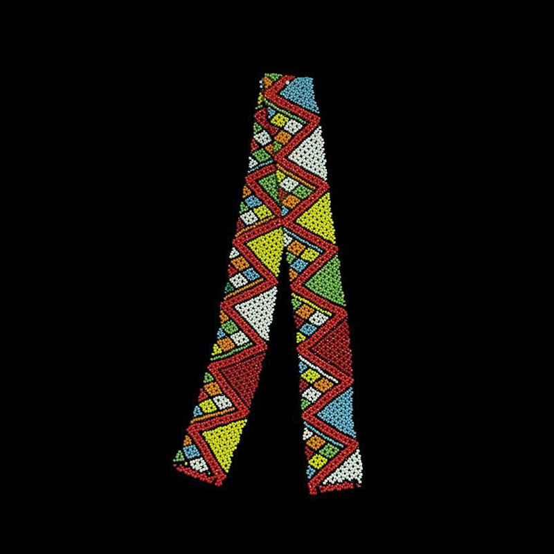Ceinture en perles - Zoulou - Afrique du sud