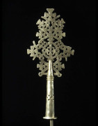Croix processionnelle Copte Maskal sans socle - Oromo / Amhara