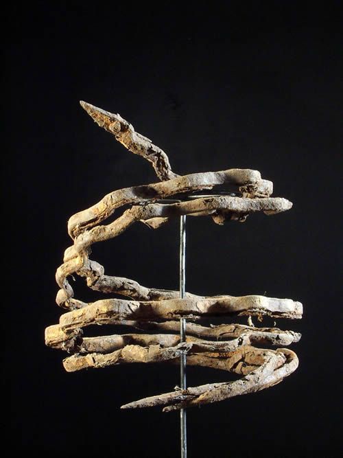 Serpents accouples Vodun Dan - Fers rituels - Fon - Benin