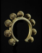 Chevillere a grelots en bronze - Dan - Côte d'Ivoire