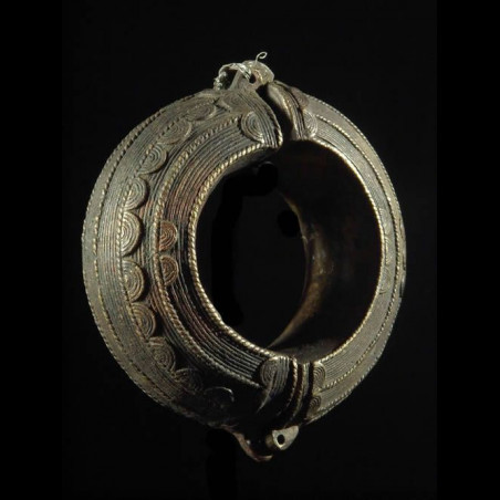 Bracelet a charniere Kpere ou Nga Ngbli - Baoule - Côte d'Ivoire