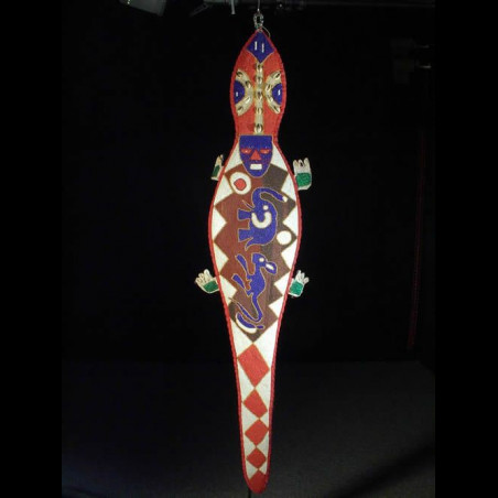 Decoration autel royal en perles - Yoruba - Nigeria - Afrique