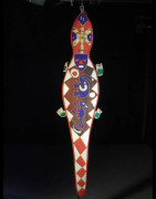 Decoration autel royal en perles - Yoruba - Nigeria - Afrique
