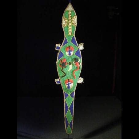 Decoration autel royal en perles - Yoruba - Nigeria - Afrique