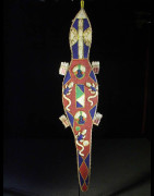 Decoration autel royal en perles - Yoruba - Nigeria - Afrique