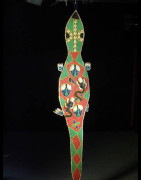 Decoration autel royal en perles - Yoruba - Nigeria - Afrique