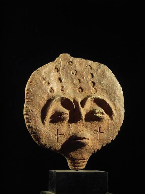 Tete funeraire Abusa Kuruwa - Akan - Ghana - Terres cuites