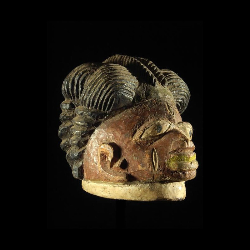 Masque Gelede fragment - Yoruba - Nigeria - Culte Gelede