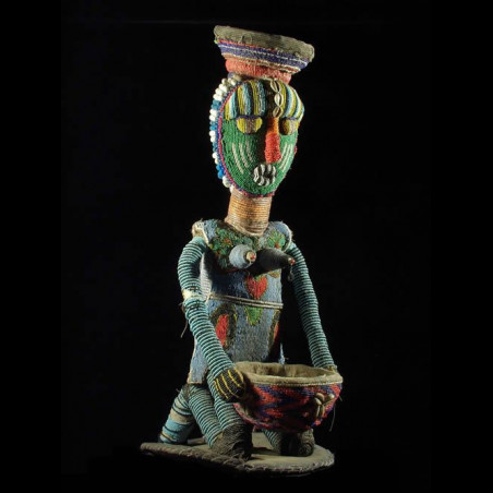 Maternite porteuse de coupe - Yoruba - Benin - Region Sokode