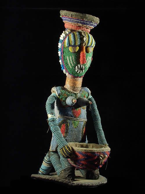 Maternite porteuse de coupe - Yoruba - Benin - Region Sokode