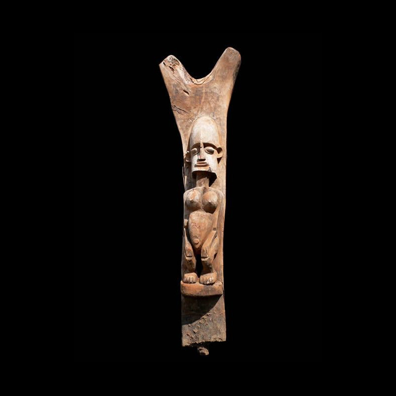Grand poteau de case Toguna - Dogon - Mali - Pilier Toguna