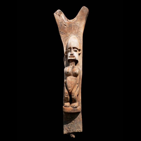 Grand poteau de case Toguna - Dogon - Mali - Pilier Toguna