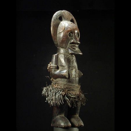 Statue cultuelle ancetre Tkira Nswo - Teke - RDC Zaire