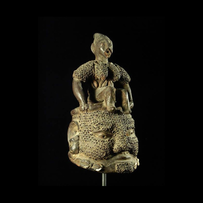 Tete rituelle - Yoruba - Nigeria - Terres cuites