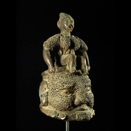 Tete rituelle - Yoruba - Nigeria - Terres cuites