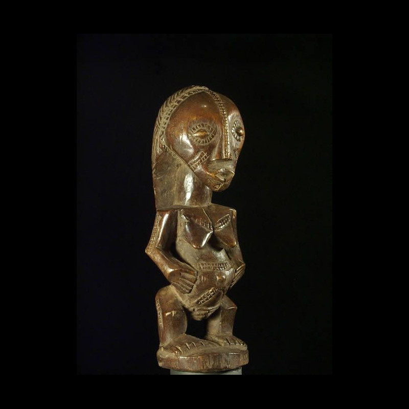 Statue cultuelle ancetre - Tabwa - Rdc Zaire