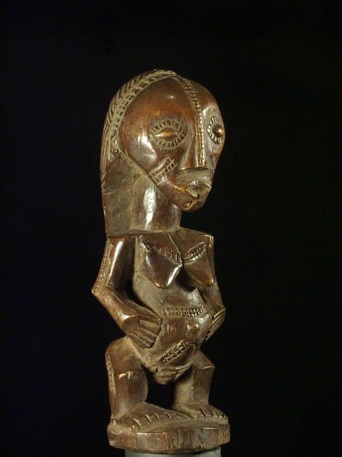 Statue cultuelle ancetre - Tabwa - Rdc Zaire