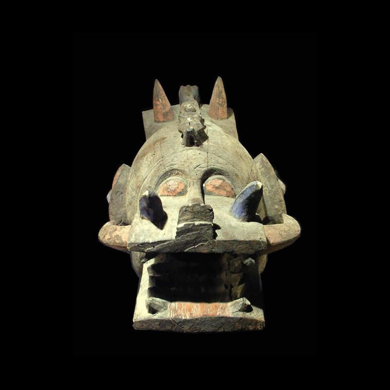 Masque Wanyugo / Poniugo Janiforme - Senoufo - Côte d'Ivoire