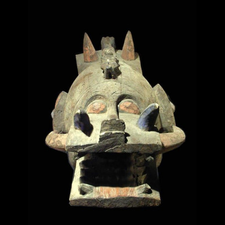 Masque Wanyugo / Poniugo Janiforme - Senoufo - Côte d'Ivoire