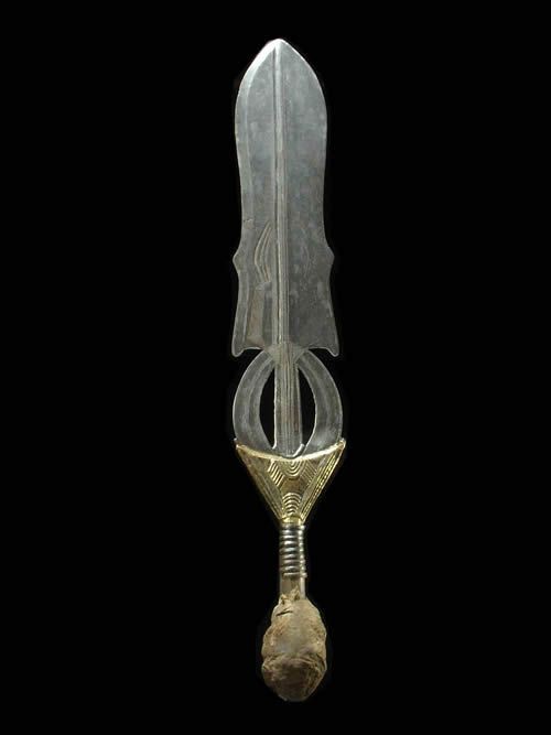 Epee de ceremonie - Poto - Rdc Zaire - Armes Africaines